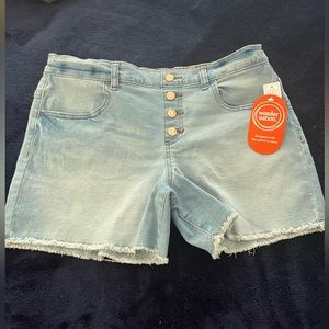 NWT Wonder Nation Jean Shorts.  Size 14-16